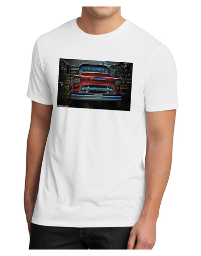 TooLoud Vintage Truck Men's Sublimate Tee-TooLoud-White-Small-Davson Sales