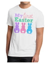 My First Easter - Three Bunnies Men's Sublimate Tee by TooLoud-TooLoud-White-Small-Davson Sales