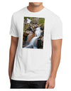 Colorado Waterfall Scene Men's Sublimate Tee-TooLoud-White-Small-Davson Sales