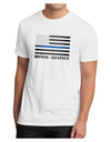 Honor Respect Blue Line Men's Sublimate Tee-TooLoud-White-Small-Davson Sales