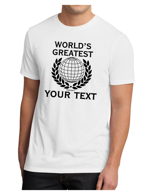 Personalized Worlds Greatest Men's Sublimate Tee by TooLoud-TooLoud-White-Small-Davson Sales