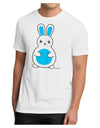 Cute Easter Bunny - Blue Men's Sublimate Tee by TooLoud-TooLoud-White-Small-Davson Sales