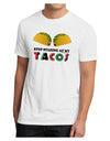 Stop Staring At My Tacos Men's Sublimate Tee-TooLoud-White-Small-Davson Sales