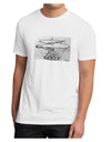 Helicopter Sketch Men's Sublimate Tee-TooLoud-White-Small-Davson Sales