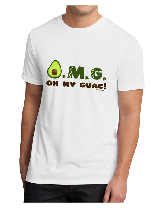 OMG - Oh My Guac - Guacamole Design Men's Sublimate Tee by TooLoud-TooLoud-White-Small-Davson Sales