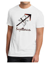 Sagittarius Symbol Men's Sublimate Tee-TooLoud-White-Small-Davson Sales