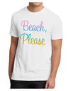 Beach Please - Summer Colors Men's Sublimate Tee-TooLoud-White-Small-Davson Sales