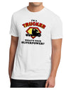 Trucker - Superpower Men's Sublimate Tee-TooLoud-White-Small-Davson Sales