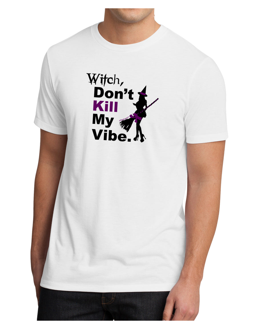 Don’t Kill My Vibe Men's Sublimate Tee-TooLoud-White-Small-Davson Sales