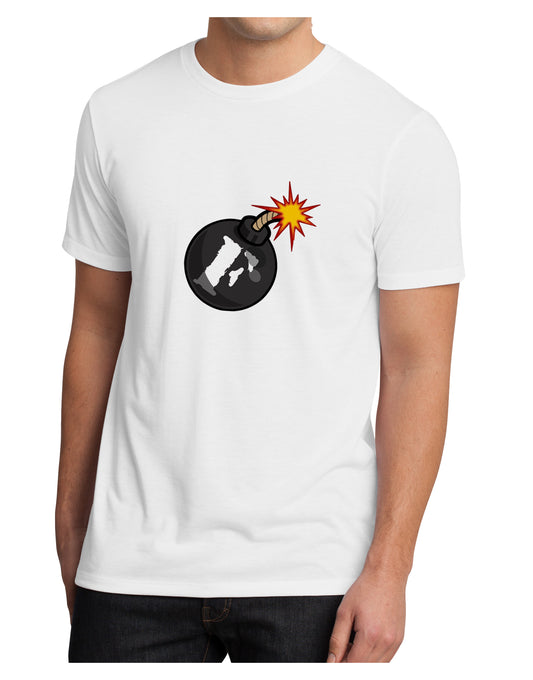 F-Bomb Funny Men's Sublimate Tee by TooLoud-Clothing-TooLoud-White-Small-Davson Sales