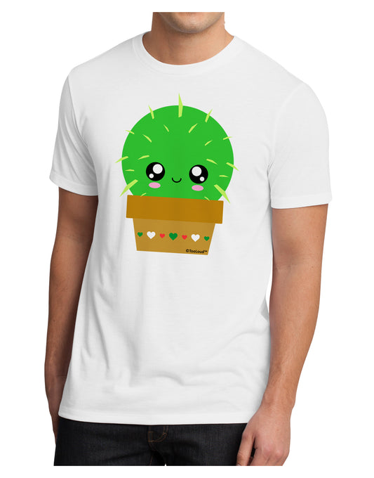 Cute Cactus Design Men's Sublimate Tee by TooLoud-TooLoud-White-Small-Davson Sales