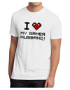 I Heart My Gamer Husband Men's Sublimate Tee-TooLoud-White-Small-Davson Sales