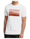 Red Planet Landscape Men's Sublimate Tee-TooLoud-White-Small-Davson Sales