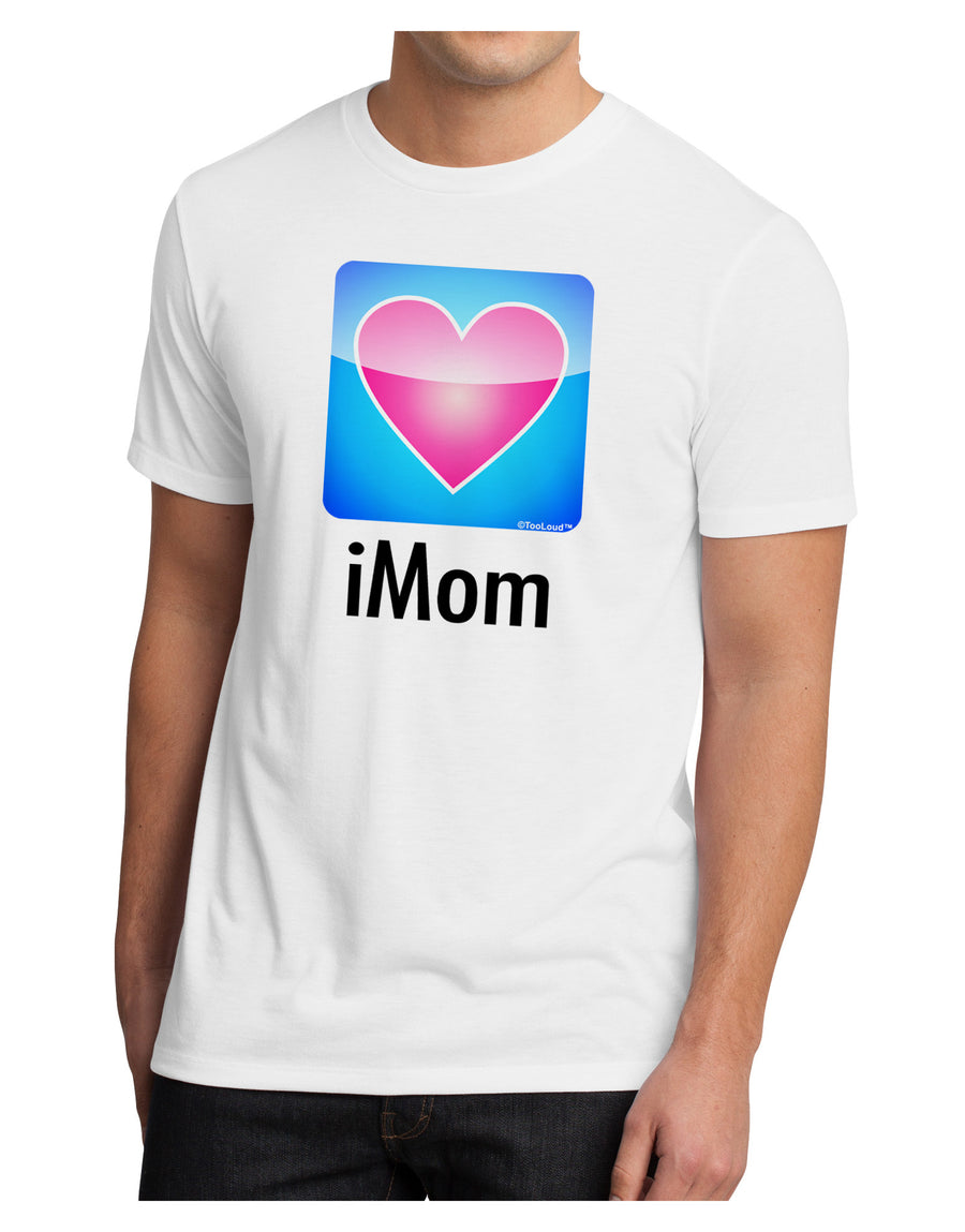 iMom - Mothers Day Men's Sublimate Tee-TooLoud-White-Small-Davson Sales