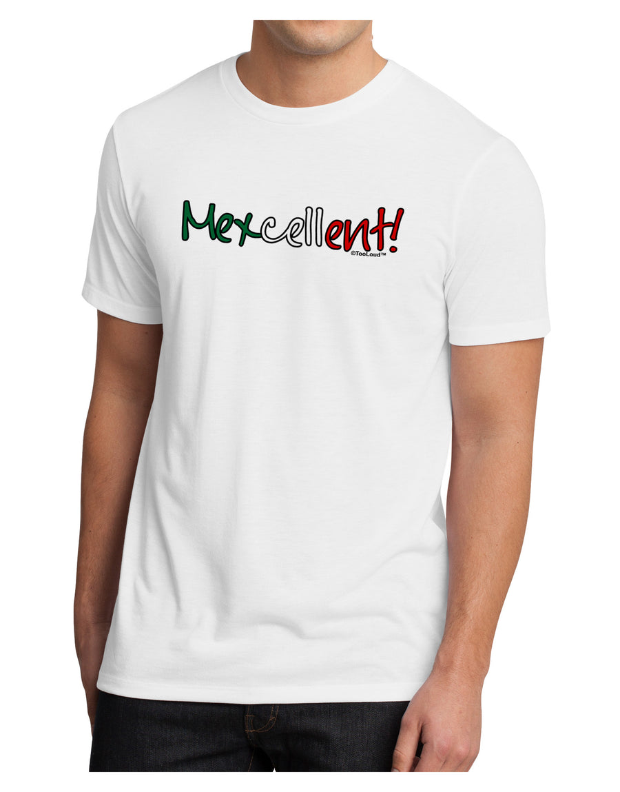 Mexcellent Flag Color - Cinco De Mayo Men's Sublimate Tee-TooLoud-White-Small-Davson Sales