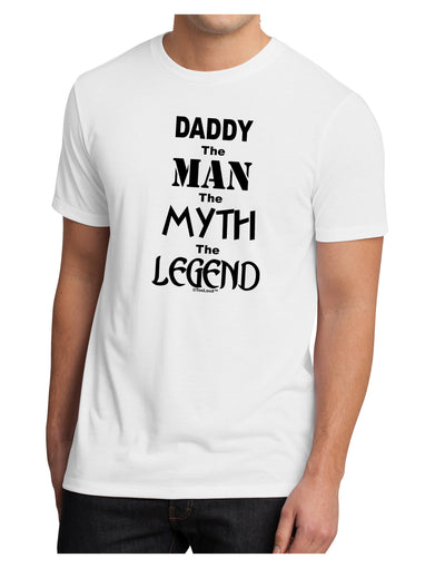 Daddy The Man The Myth The Legend Men's Sublimate Tee by TooLoud-Clothing-TooLoud-White-Small-Davson Sales