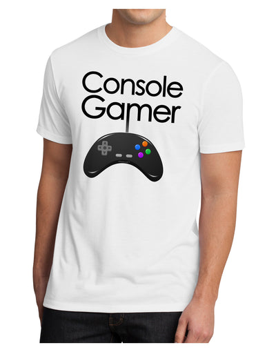 Console Gamer Men's Sublimate Tee-TooLoud-White-Small-Davson Sales