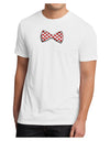 Bow Tie Hearts Men's Sublimate Tee-TooLoud-White-Small-Davson Sales
