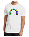 Pixel Pot of Gold Men's Sublimate Tee-TooLoud-White-Small-Davson Sales