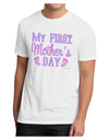 My First Mother's Day - Baby Feet - Pink Men's Sublimate Tee by TooLoud-TooLoud-White-Small-Davson Sales