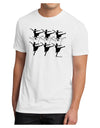 Nine Ladies Dancing Men's Sublimate Tee-TooLoud-White-Small-Davson Sales