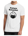 Future Scientist Distressed Men's Sublimate Tee-TooLoud-White-Small-Davson Sales