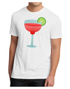 Red Margarita with Lime - Cinco de Mayo Men's Sublimate Tee by TooLoud-TooLoud-White-Small-Davson Sales