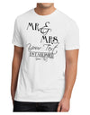 Personalized Mr and Mrs -Name- Established -Date- Design Men's Sublimate Tee-TooLoud-White-Small-Davson Sales