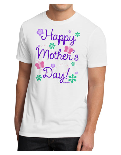 Happy Mother's Day Design Men's Sublimate Tee by TooLoud-TooLoud-White-Small-Davson Sales