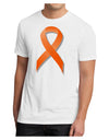 Leukemia Awareness Ribbon - Orange Men's Sublimate Tee-TooLoud-White-Small-Davson Sales