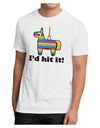 I'd Hit it - Funny Pinata Design Men's Sublimate Tee-TooLoud-White-Small-Davson Sales