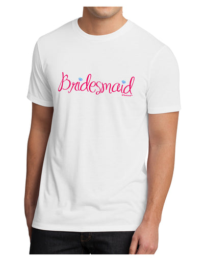 Bridesmaid Design - Diamonds - Color Men's Sublimate Tee-TooLoud-White-Small-Davson Sales