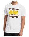 TooLoud We Are Not Nuggets Men's Sublimate Tee-TooLoud-White-Small-Davson Sales