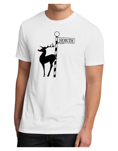 Rudolf the Ratchet Reindeer Men's Sublimate Tee-TooLoud-White-Small-Davson Sales