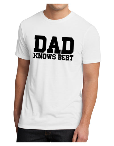 Dad Knows Best Men's Sublimate Tee by TooLoud-TooLoud-White-Small-Davson Sales