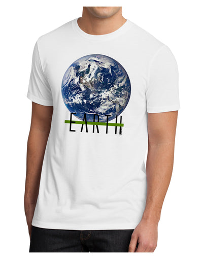 Planet Earth Text Men's Sublimate Tee