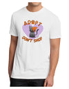 Adopt Don't Shop Cute Kitty Men's Sublimate Tee-TooLoud-White-Small-Davson Sales