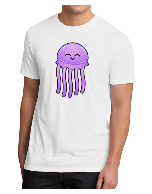 Cute Jellyfish Men's Sublimate Tee by TooLoud-TooLoud-White-Small-Davson Sales