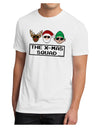 The X-mas Squad Text Men's Sublimate Tee-TooLoud-White-Small-Davson Sales