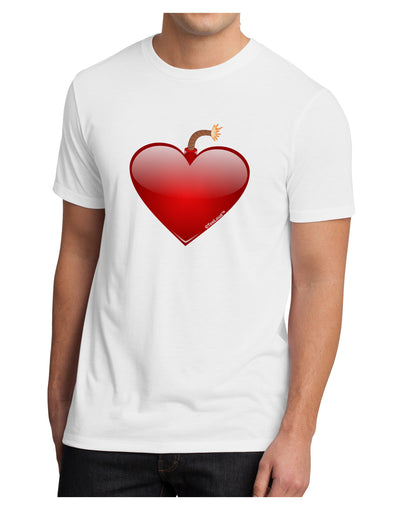 Love Bomb Men's Sublimate Tee-TooLoud-White-Small-Davson Sales