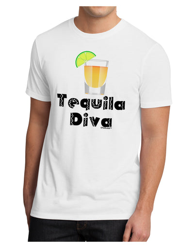 Tequila Diva - Cinco de Mayo Design Men's Sublimate Tee by TooLoud-TooLoud-White-Small-Davson Sales