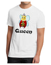 Queen Bee Text 2 Men's Sublimate Tee-TooLoud-White-Small-Davson Sales