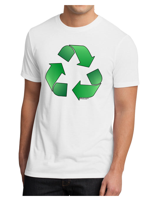 Recycle Green Men's Sublimate Tee by TooLoud-TooLoud-White-Small-Davson Sales