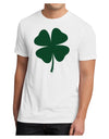 Lucky Four Leaf Clover St Patricks Day Men's Sublimate Tee-TooLoud-White-Small-Davson Sales