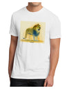 Lion Watercolor 1 Men's Sublimate Tee-TooLoud-White-Small-Davson Sales