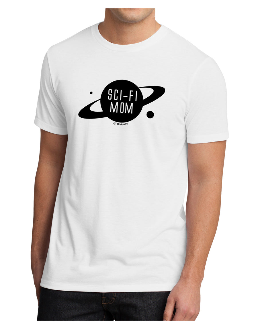 Sci-Fi Mom - Mother's Day Design Men's Sublimate Tee-TooLoud-White-Small-Davson Sales