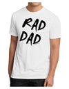 Rad Dad Design Men's Sublimate Tee-TooLoud-White-Small-Davson Sales