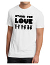 Stand For Love Men's Sublimate Tee-TooLoud-White-Small-Davson Sales