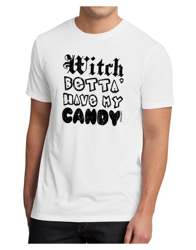 Witch Betta Have - Distressed Men's Sublimate Tee-TooLoud-White-Small-Davson Sales