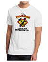 Plumber - Superpower Men's Sublimate Tee-TooLoud-White-Small-Davson Sales